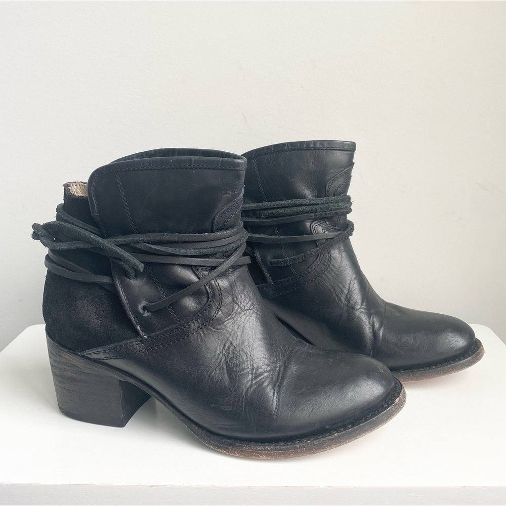 Freebird Casey ankle boot black size 7